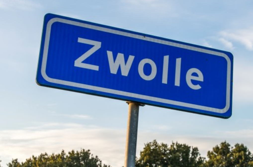 plaatsnaambord Zwolle